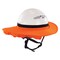 Ergodyne Orange Universal Hard Hat Brim - Neck Shade 6661 - alternate 9